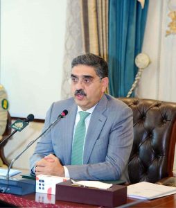 Caretaker Prime Minister Anwaar-ul-Haq Kakar interacted with Islamabad based foreign media