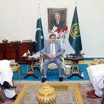 Balochistan’s Caretaker Minister for Inter Provincial Coordination, Mr. Asif -ur-Rehman called on Caretaker Prime Minister Anwaar -ul-Haq Kakar. Former Chief Minister Balochistan Mr. Jam Kamal Khan was also present