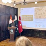 Ambassador of Pakistan, Asif Hussain Memon addressing the opening ceremony of First-Ever Art Exhibition of Pakistani Artists