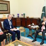 Ambassador of Turkiye Mr. Mehmet Pacaci calls on Caretaker Prime Minister Anwaar ul Haq Kakar