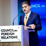 Caretaker Prime Minister Anwaar-ul-Kakar addressed the Council on Foreign Relations