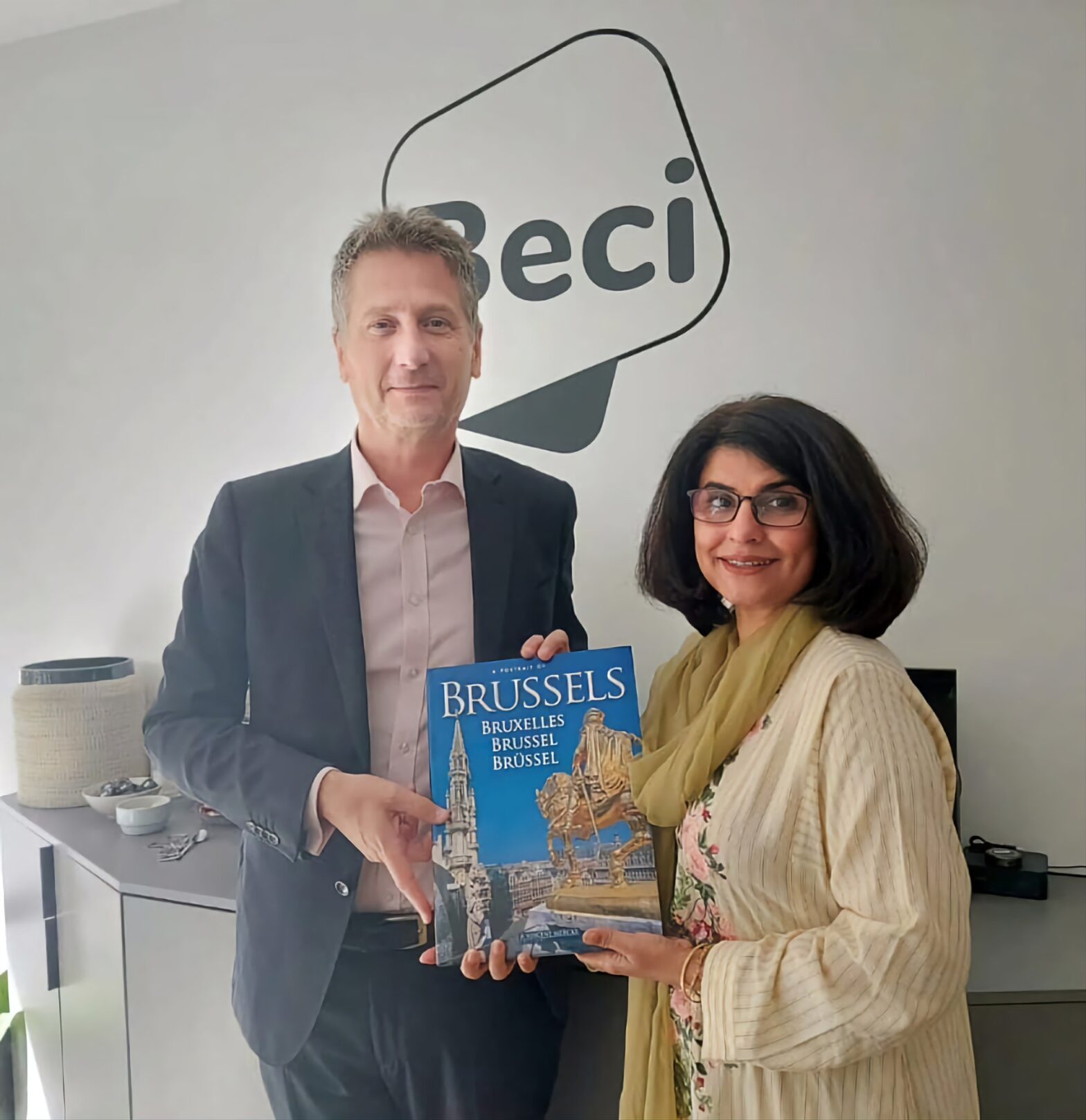 Pakistan envoy in Brussels meets CEO Beci