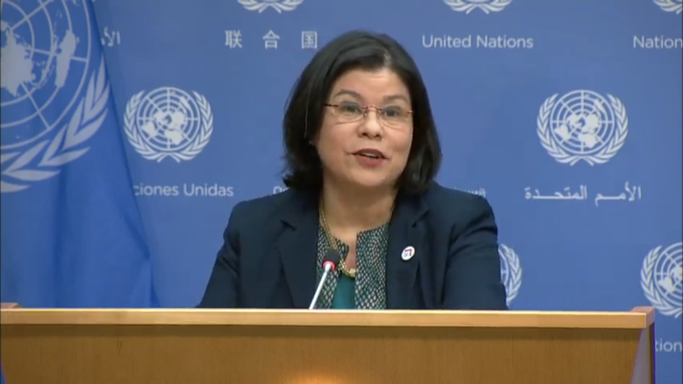 UN Spokesperson for The President Monica