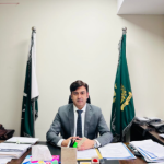 Khyber Pakhtunkhwa Caretaker Minister for Sports, Youth Affairs and Science and Information Technology Dr. Najibullah Khan Marwat