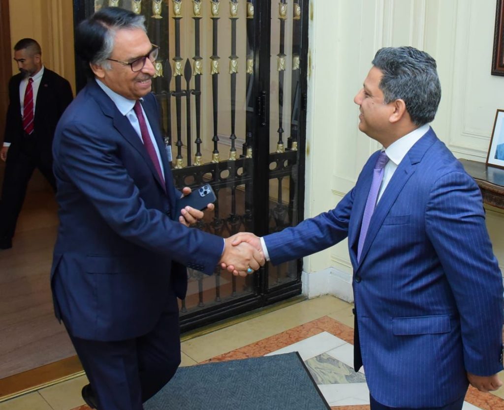 FM Jilani arrives at Pakistan's UN Mission; meets UNAOC envoy