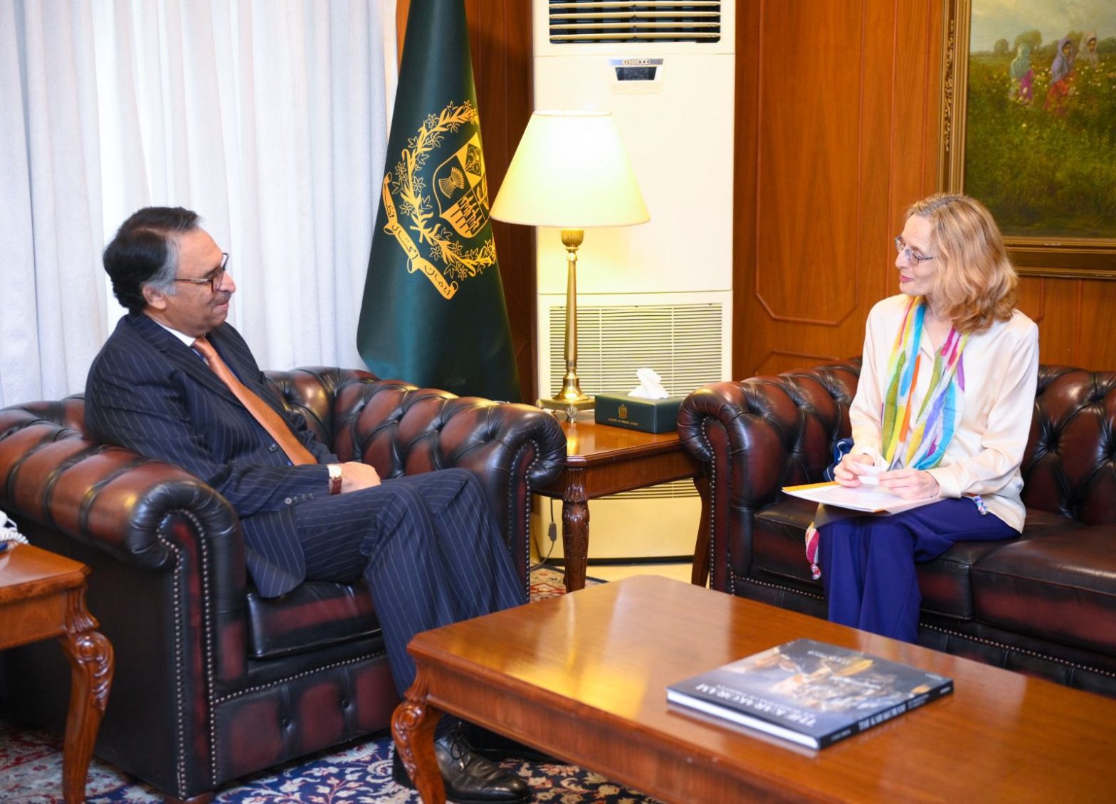 Netherlands Ambassador calls on Caretaker FM