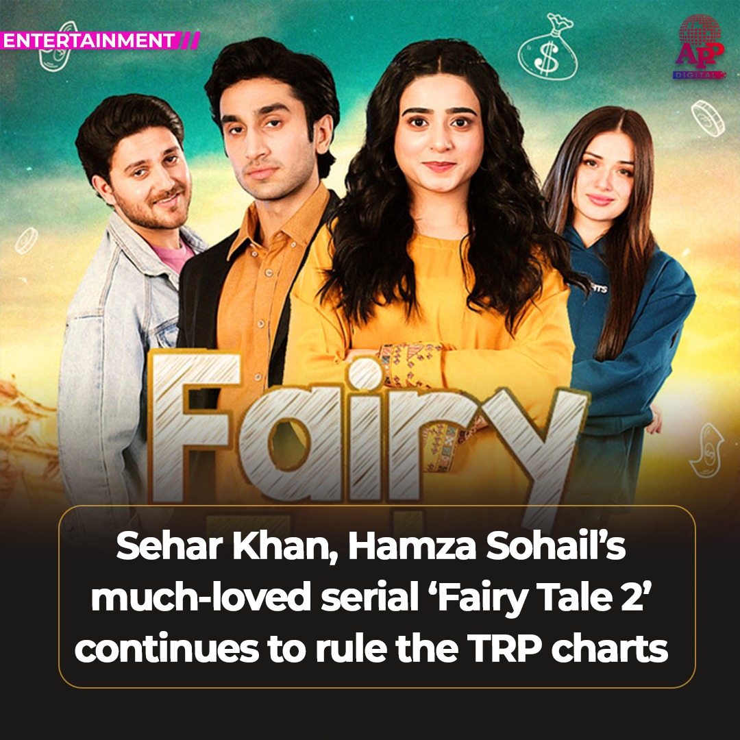 Sehar Khan, Hamza Sohail’s ‘Fairy Tale 2’ rules the TRP charts