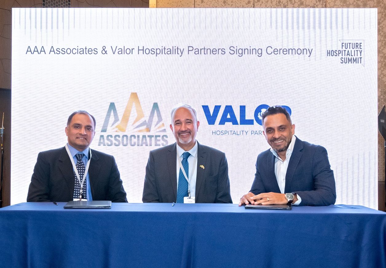 AAA Associates announces strategic partnership with valor hospitality partners