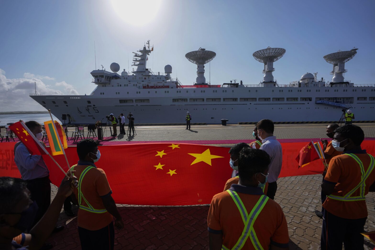 Indian media hyping Chinese research ship docking in Sri Lanka sensational claim: Experts