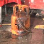 Gas cylinder explosion