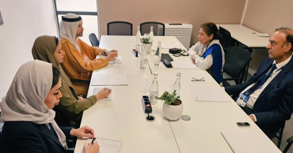 Dr Shamshad Akhtar meets UAE Minister