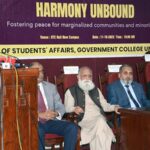 Special Assistant to the Prime Minister (SAPM) Mushaal Hussein Mullick addressing a seminar on "Harmony Unbound Fostering Peace for Marginalized Communities and Minorities" at Government College University Faisalabad (GCUF).