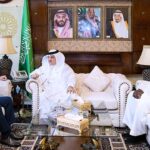 Special Assistant to Prime Minister on Overseas Pakistanis and Human Resource Development, Jawad Sohrab Malik in a meeting with Nawaf bin Said Al-Malki, the Ambassador of the Kingdom of Saudi Arabia to partake in the emerging manpower opportunities for the Saudi Vision
