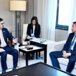 Ren Libo, President, Grandview Institute calls on Caretaker Prime Minister Anwaar-ul-Haq.