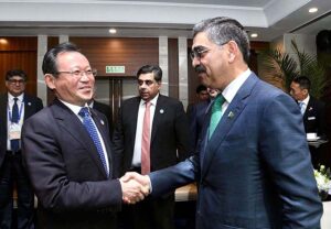 A delegation of China Oil and Foodstuffs Corporation (COFCO) led by President Luan Richeng called on Caretaker Prime Minister Anwaar-ul-Haq