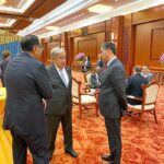 Caretaker Prime Minister Anwaar-ul-Haq Kakar meets Secretary General of United Nations António Guterres on the sidelines of 3rd Belt and Road Forum.