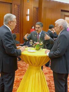 Caretaker Prime Minister Anwaar-ul-Haq Kakar meets President of Kazakhstan, Kassym Jomart Tokayev and President of Sri Lanka Ranil Wickremesinghe on the sidelines of 3rd Belt and Road Forum. 