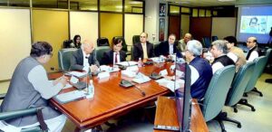  Federal Minister for Privatisation Fawad Hasan Fawad chaired a Privatisation Commission (PC) Board Meeting.