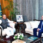Pakistan's Ambassador-designate to Iraq Muhammad Zeeshan Ahmed called on President Dr. Arif Alvi at Aiwan-e-Sadr