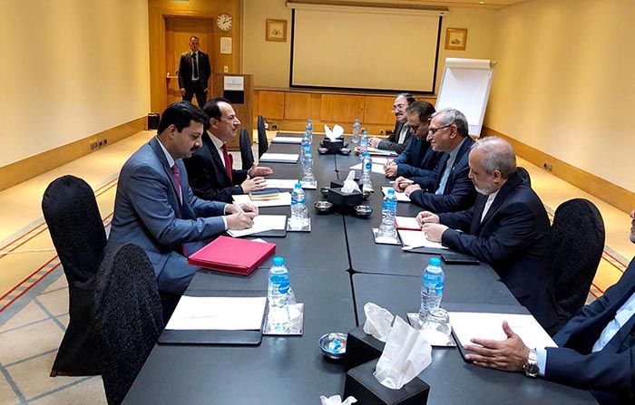 Federal Minister for National Health Services, Regulations and Coordination Dr. Nadeem Jan met Minister of Health Iran Dr. Bahram Eynollahi on the sidelines of 70th Session of the WHO's Regional Committee for Eastern Mediterranean.