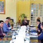 Caretaker Prime Minister Anwaar-ul-Haq Kakar chairs a meeting regarding Pakistan International Airlines.