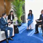 A delegation of China Oil and Foodstuffs Corporation (COFCO) led by President Luan Richeng called on Caretaker Prime Minister Anwaar-ul-Haq.