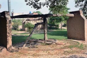 A view of deteriorating condition of Canal Park it is a concern for the management.