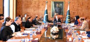 President Dr. Arif Alvi chairing a meeting regarding the implementation of Zainab Alert Response & Recovery Act (ZARRA)2020, at Aiwan-e-Sadr