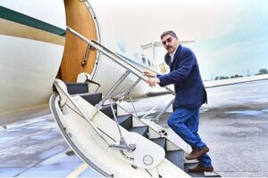 Caretaker Prime Minister Anwaar-ul-Haq Kakar departs for his official visit to China