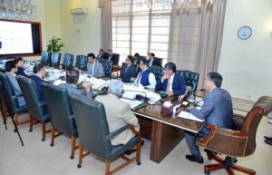 Caretaker Prime Minister Anwaar-ul-Haq Kakar chairs a meeting regarding Urea availability for Rabi crop