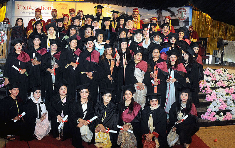 Governor Punjab Muhammad Baligh Ur Rehman addressing during the 1st Convocation of the Nishtar College of Nursing at NMU