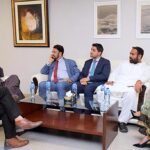 British MP Afzal Khan called on Federal Minister for National Heritage and Culture Jamal Shah. Federal Secretary Humaira Ahmed and Adviser & Culture Expert Muhammad Kashif Irshad were also present in the meeting.