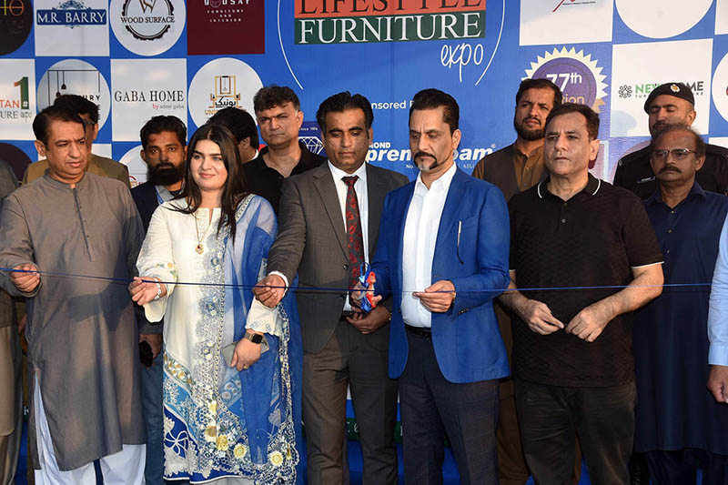 Muhammad Tahir Javed SAPM/MOS on Investment will be inaugurating “Pakistan Life Style & Furniture Expo” at Expo center
