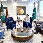 Mr. Geir Thomas Tonstol, Country Director International Labour Organization (ILO), calls on the Special Assistant to Prime Minister on Overseas Pakistanis and Human Resource Development, Jawad Sohrab Malik