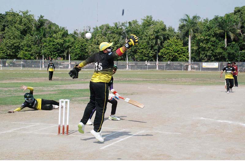 Final match between Lahore and Azad Kashnir Blind Cricket team during Cholistan Blind Cricket Tropy 2023 at the Stadium