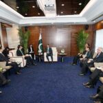 Luo Zhaohui, Chairman China International Development Cooperation Agency (CIDCA) called on Caretaker Prime Minister Anwaar-ul-Haq Kakar.