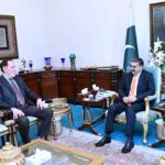Former Senator Saleem Saifullah calls on the Caretaker Prime Minister Anwaar-ul-Haq Kakar