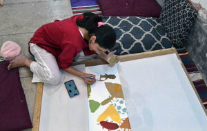 Students of Crafting Histories in NCA are engaged in the preparation of History Art.