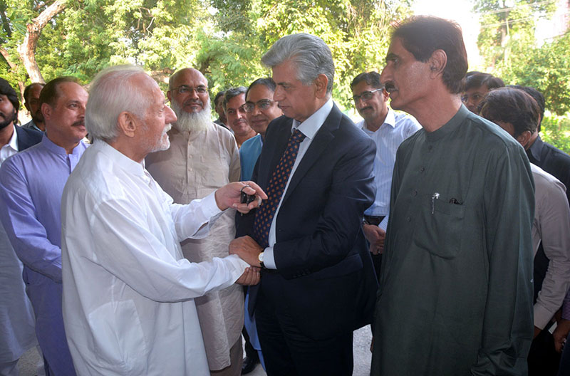 Caretaker Federal Minister for Information and Broadcasting, Murtaza Solangi visit Radio Pakistan