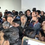 Former Prime Minister, Nawaz Sharif arrives to appear before Islamabad High Court