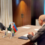 Pakistan's Caretaker Planning Minister for Development & Special Initiatives, Muhammad Sami Saeed meets with the Chairman State Committee on Urban Planning & Architecture, Azerbaijan Anar Guliyev