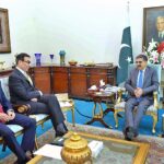 Caretaker Federal Minister for Energy Mr. Muhammad Ali calls on the Caretaker Prime Minister Anwaar-ul-Haq Kakar