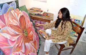 Students of Crafting Histories in NCA are engaged in the preparation of History Art.