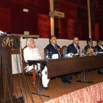 Zubair Motiwala Chief Executive Officer TDAP addressing the 39th Pakistan International Handloom Carpet Exhibition 2023 seminar at PC Hotel