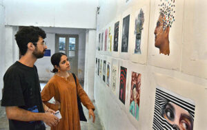 Students of Crafting Histories in NCA are engaged in the preparation of History Art.