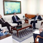 General Manager, China Energy International Group Company, Mr. Wang Huihua met with Caretaker Minister for Planning Development & Special Initiatives, Muhammad Sami Saeed on Wednesday to discuss matter related to energy sector