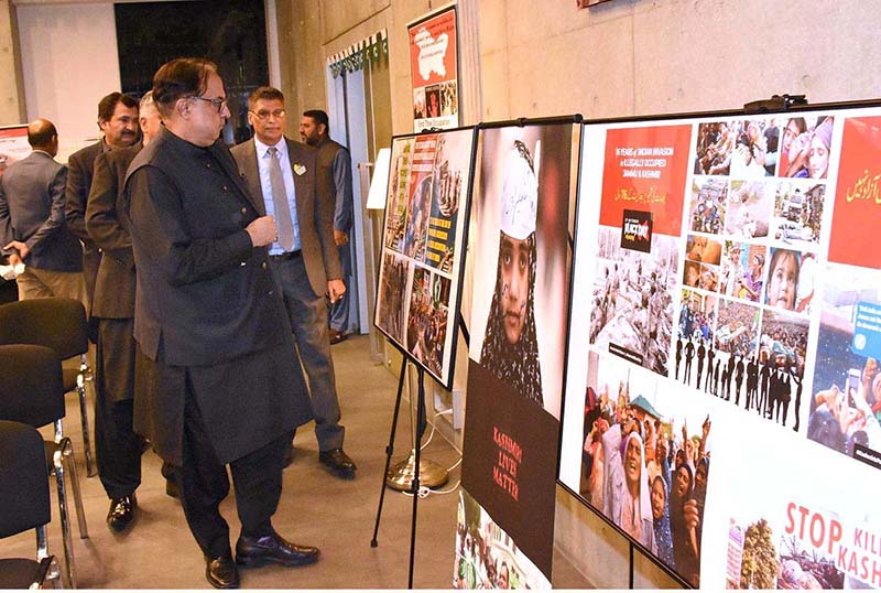 Kashmir Black Day was observed at Embassy of Pakistan