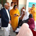 Chairperson Benazir Income Support Programme (BISP), Dr. Muhammad Amjad Saqib visited Point of Sale (POS) retailers in Risalpur, He also interacted with women beneficiaries