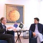 SAPM Jawad Sohrab Malik engages in productive discussions with Mr. Neil Hawkins, the Australian High Commissioner to Pakistan.