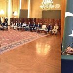 President Dr Arif Alvi speaking to journalists during an interactive session on Breast Cancer, at Aiwan-e-Sadr